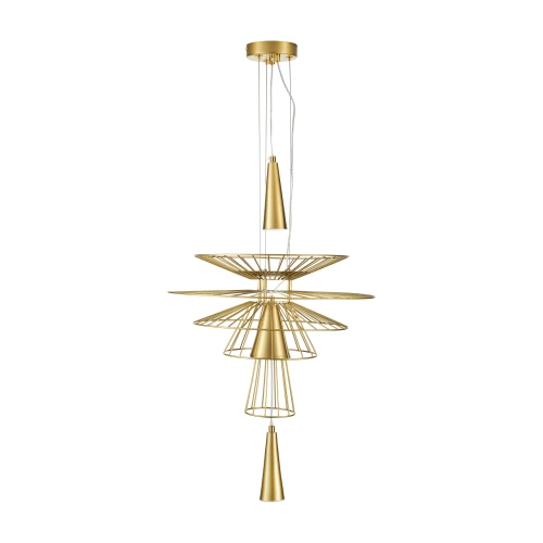 Lampa wisząca SUSSO S złota 40 cm  ST-8713P-S Step into Design