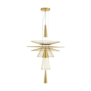 Lampa wisząca SUSSO L złota 60 cm  ST-8713P-L Step into Design