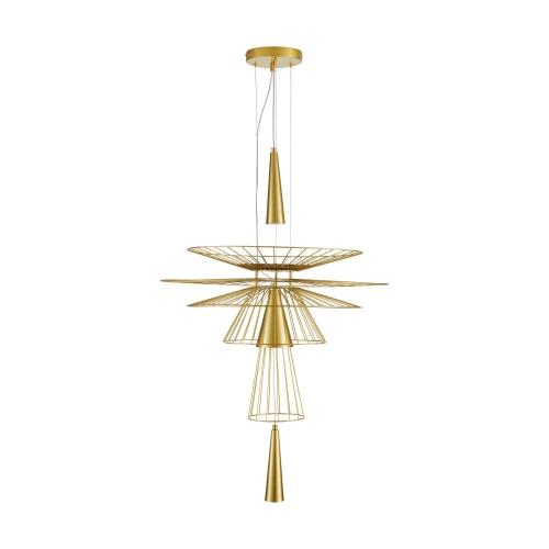 Lampa wisząca SUSSO L złota 60 cm  ST-8713P-L Step into Design