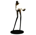 Lampa podłogowa WOMAN BLACK czarna 180 cm F9312 Step into Design