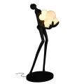 Lampa podłogowa WOMAN BLACK czarna 180 cm F9312 Step into Design