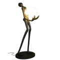 Lampa podłogowa WOMAN BLACK czarna 180 cm F9312 Step into Design