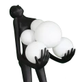 Lampa podłogowa WOMAN BLACK czarna 180 cm F9312 Step into Design