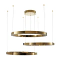Lampa wisząca CIRCLE 80+80+80 - LED, ring złoty połysk na 1 podsufitce DN924-80+80+80 gold Step into Design