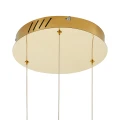 Lampa wisząca CIRCLE 60+60+60 - LED, ring złoty połysk na 1 podsufitce DN924-60+60+60 gold Step into Design