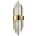 Lampa ścienna DRACO, 60 cm - kryształowo - złota, styl glamour ST-88003W-M gold Step into Design
