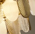 Lampa wisząca SECRET biało złota 80 cm  D824P-800 Step into Design