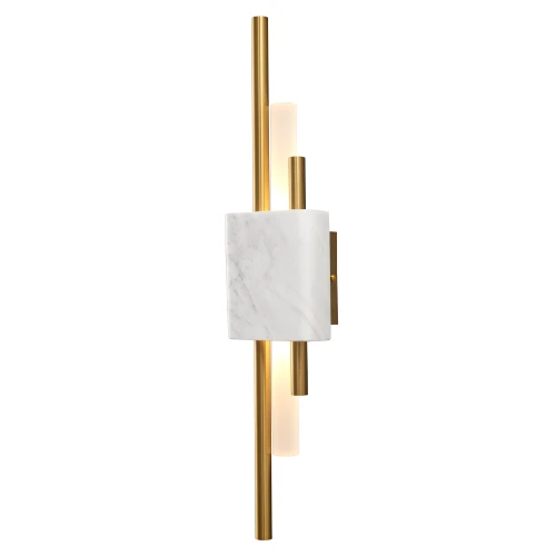 Lampa ścienna ELLIE LED 50 cm-marmurowa biało - złota ST-7007W-WHITE Step into Design