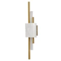 Lampa ścienna ELLIE LED 50 cm-marmurowa biało - złota ST-7007W-WHITE Step into Design