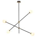 Lampa wisząca SPILLO czarno złota 92 cm ST-9389P-4 Step into Design