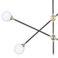 Lampa wisząca SPILLO czarno złota 92 cm ST-9389P-4 Step into Design