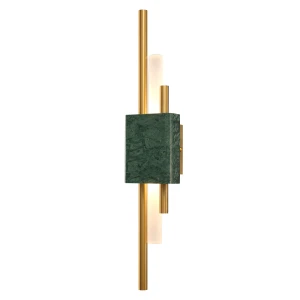Lampa ścienna ELLIE LED 50 cm-marmurowa zielono-złota ST-7007W-GREEN Step into Design