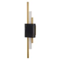 Lampa ścienna ELLIE LED 50 cm-marmurowa czarno - złota ST-7007W-BLACK Step into Design