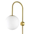 Lampa ścienna DANTE 78 cm - kinkiet złoty z białym kloszem ST-F075 Step into Design