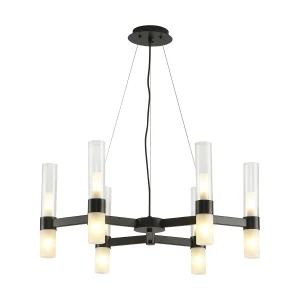 Lampa wisząca CANDELA-6 czarna 70 cm DN1505-6 black Step into Design