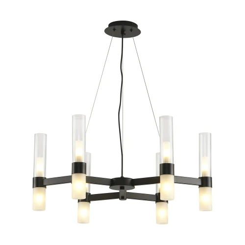 Lampa wisząca CANDELA-6 czarna 70 cm DN1505-6 black Step into Design