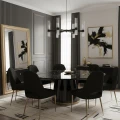 Lampa wisząca CANDELA-6 czarna 70 cm DN1505-6 black Step into Design