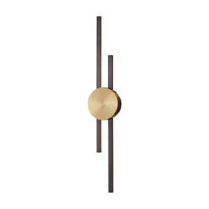 Lampa ścienna CENTRO 64 cm - LED, czarno mosiężny ST-B3327-S Step into Design