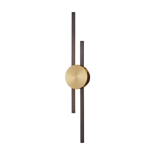 Lampa ścienna CENTRO 64 cm - LED, czarno mosiężny ST-B3327-S Step into Design