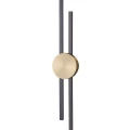 Lampa ścienna CENTRO 64 cm - LED, czarno mosiężny ST-B3327-S Step into Design