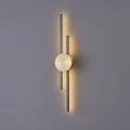 Lampa ścienna CENTRO 64 cm - LED, czarno mosiężny ST-B3327-S Step into Design