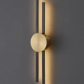 Lampa ścienna CENTRO 64 cm - LED, czarno mosiężny ST-B3327-S Step into Design
