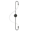Lampa ścienna ESSA 90 cm - kinkiet LED, czarny  ST-B3554 black Step into Design