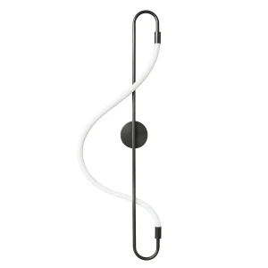 Lampa ścienna ESSA 90 cm - kinkiet LED, czarny  ST-B3554 black Step into Design