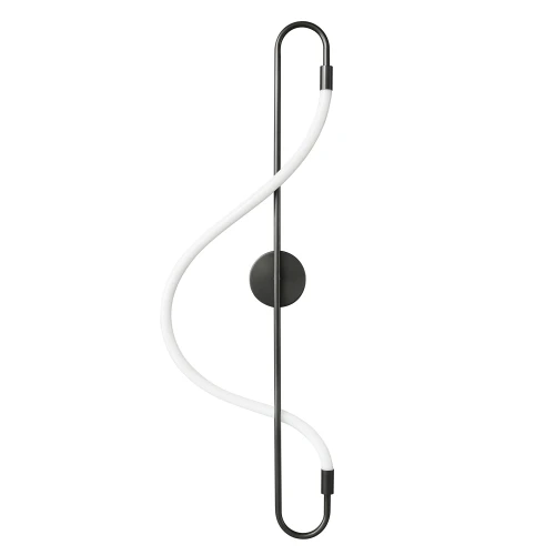 Lampa ścienna ESSA 90 cm - kinkiet LED, czarny  ST-B3554 black Step into Design