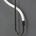 Lampa ścienna ESSA 90 cm - kinkiet LED, czarny  ST-B3554 black Step into Design