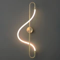 Lampa ścienna ESSA 90 cm - Kinkiet Led, złoty ST-B3554 gold Step into Design