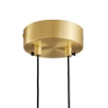 Lampa wisząca AMICI 27 cm - LED, metal, złoty ring z dekoracyjną złotą postacią ST-D7774 gold Step into Design