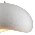 Lampa wisząca STONE 40 cm - biała  DN426-400 Step into Design
