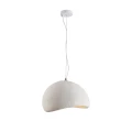 Lampa wisząca STONE 40 cm - biała  DN426-400 Step into Design