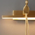 Lampa ścienna AMICI 31 cm LED złota, mosiądz ST-B3578 gold Step into Design