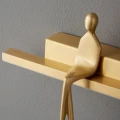 Lampa ścienna AMICI 31 cm LED złota, mosiądz ST-B3578 gold Step into Design