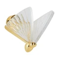 Lampa ścienna BEE LED 22 cm - złoty kinkiet dekoracyjny ST-W0612-1B Step into Design