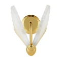 Lampa ścienna BEE LED 22 cm - złoty kinkiet dekoracyjny ST-W0612-1B Step into Design