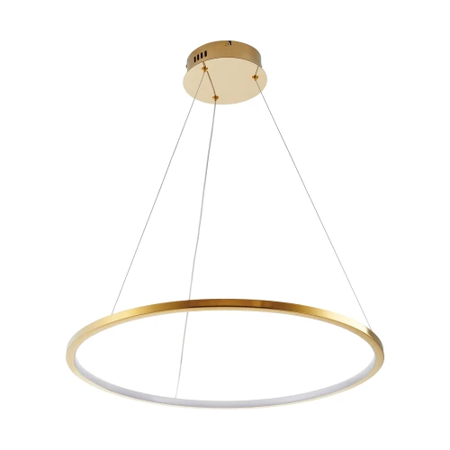 Lampa wisząca CIRCLE SLIM 60 cm - LED, ring złoty ST-10112P-D600 Step into Design