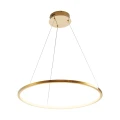 Lampa wisząca CIRCLE SLIM 60 cm - LED, ring złoty ST-10112P-D600 Step into Design
