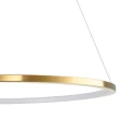 Lampa wisząca CIRCLE SLIM 60 cm - LED, ring złoty ST-10112P-D600 Step into Design