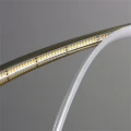 Lampa wisząca CIRCLE SLIM 60 cm - LED, ring złoty ST-10112P-D600 Step into Design