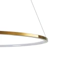 Lampa wisząca CIRCLE SLIM 80 cm - LED, ring złoty ST-10112P-D800 Step into Design
