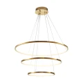 Lampa wisząca CIRCLE SLIM 40+60+80 cm - LED, ring złoty potrójny ST-10112P-3 Step into Design