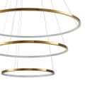 Lampa wisząca CIRCLE SLIM 40+60+80 cm - LED, ring złoty potrójny ST-10112P-3 Step into Design