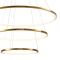 Lampa wisząca CIRCLE SLIM 40+60+80 cm - LED, ring złoty potrójny ST-10112P-3 Step into Design