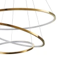 Lampa wisząca CIRCLE SLIM 40+60+80 cm - LED, ring złoty potrójny ST-10112P-3 Step into Design