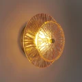 Lampa ścienna LUXIO LED bursztynowa 20 cm  ST-3315-2 copper Step into Design