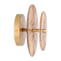 Lampa ścienna LUXIO LED bursztynowa 20 cm  ST-3315-2 copper Step into Design