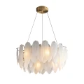 Lampa wisząca PIUMA 60 cm – biała, okrągła oprawa sufitowa	 ST-6289-6 Step into Design